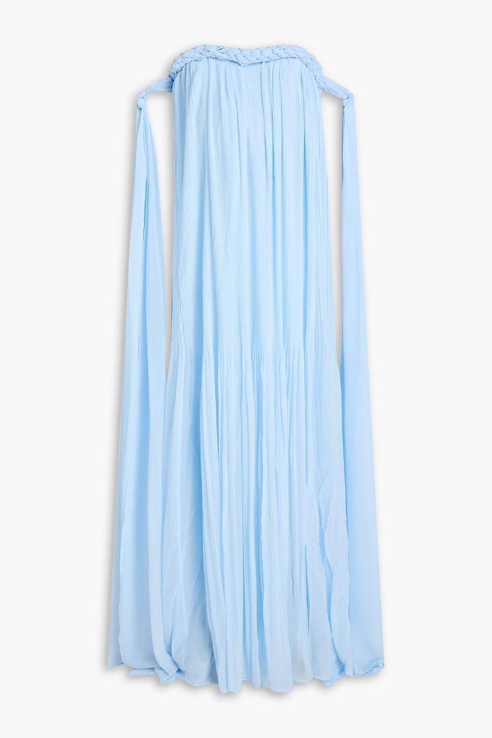 chinese dress ladies Rent Leo Lin Odette Midi Dress (Sky Blue) – Dress for a Night