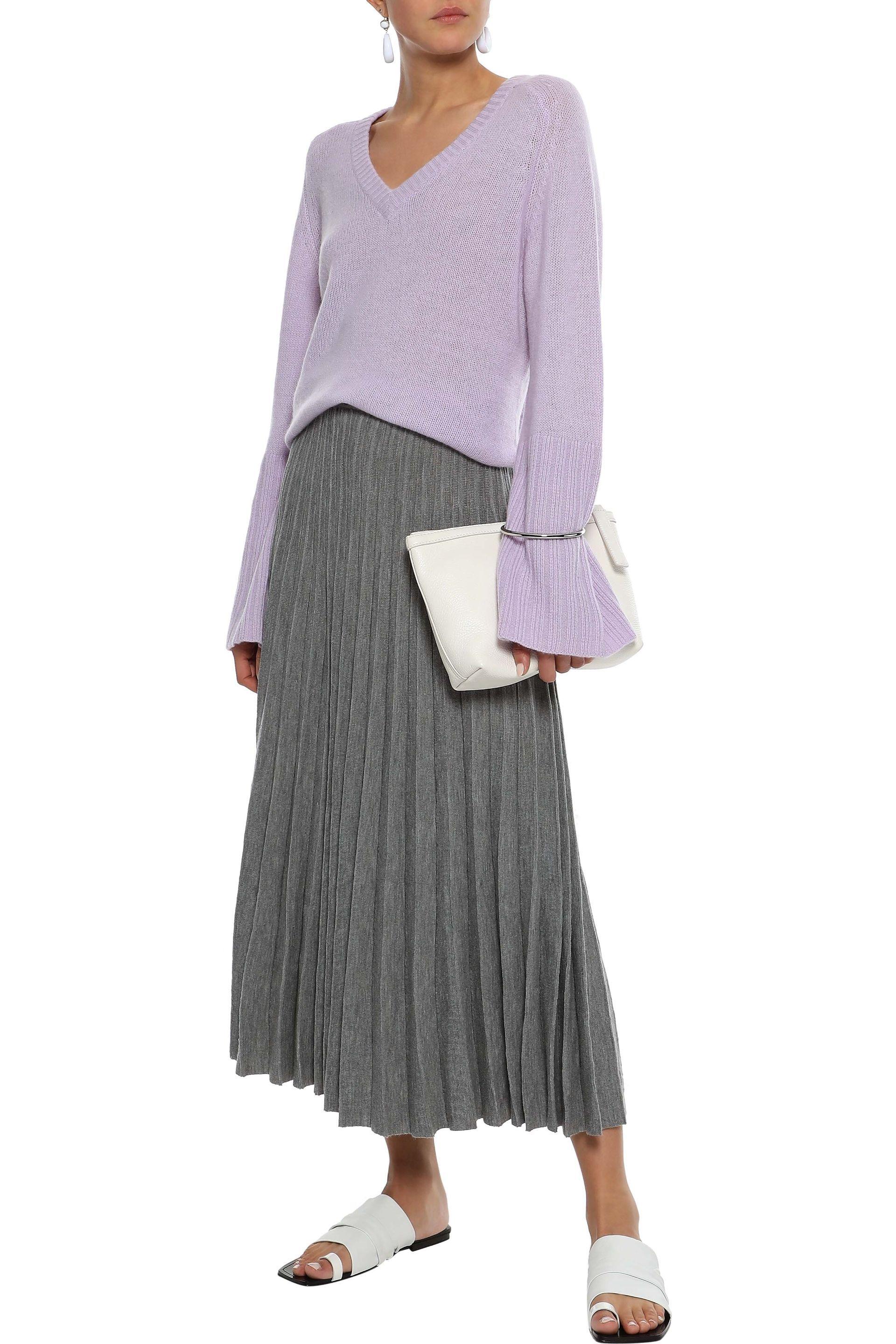 Autumn Cashmere Cashmere Sweater Lilac in Purple Lyst