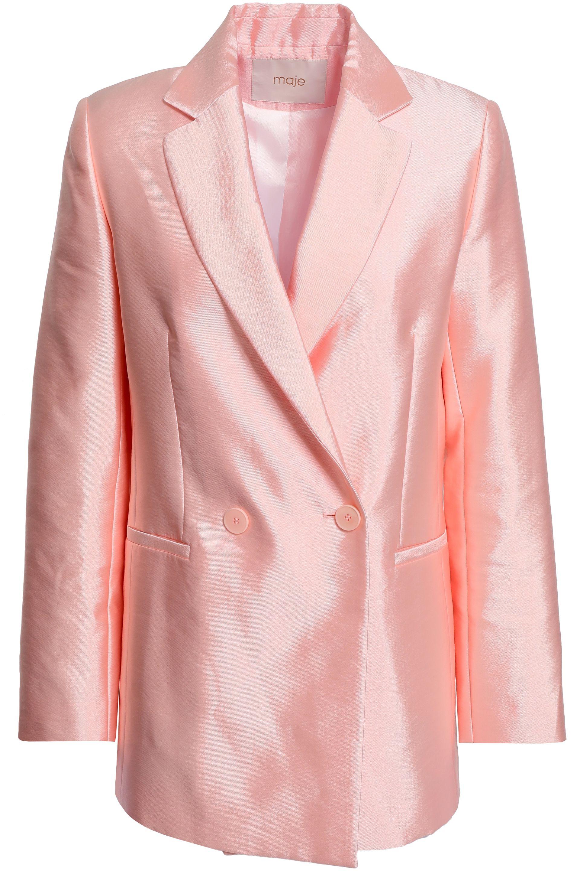 maje pink blazer