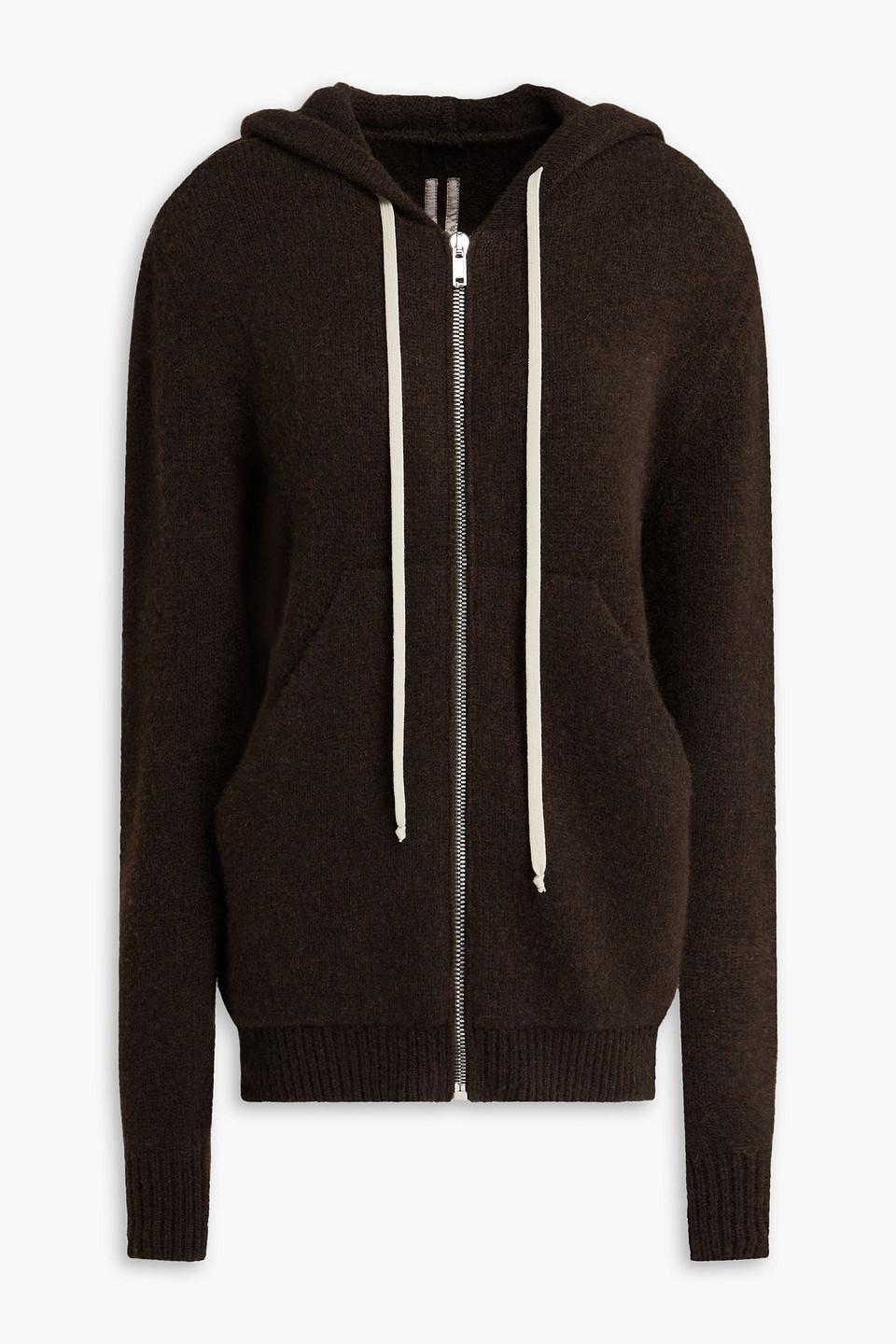 Rick owens cashmere hoodie best sale