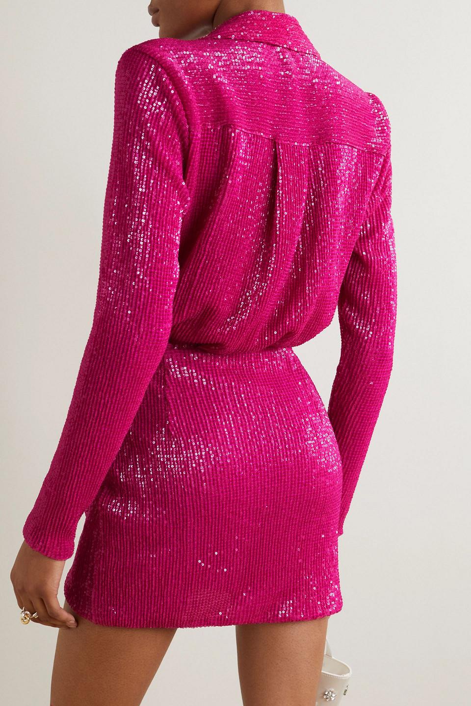 gauge81 pink dress GAUGE81 Krasnodar Short Dress - Pink
