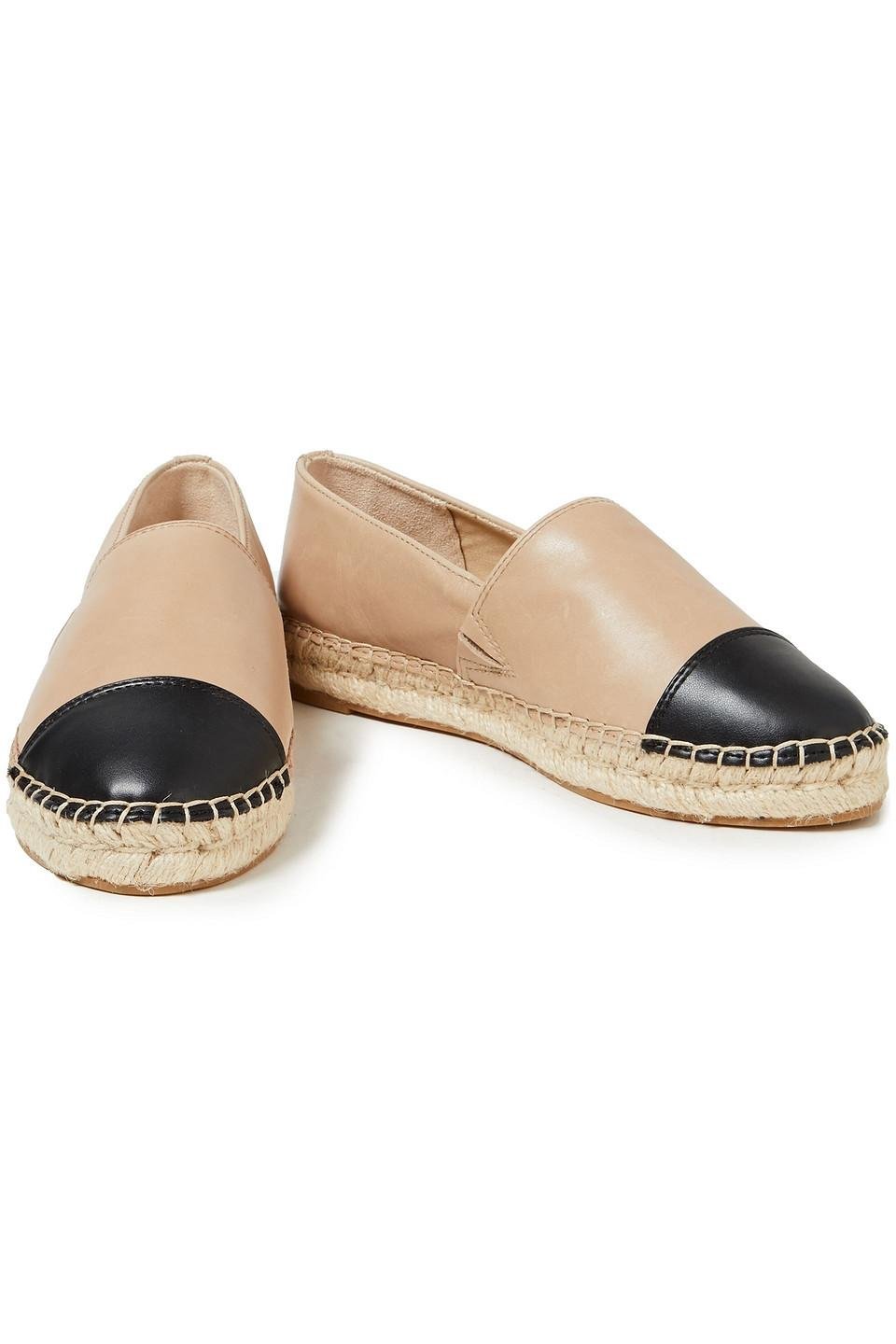Sam Edelman Krissy Two tone Leather Espadrilles Lyst