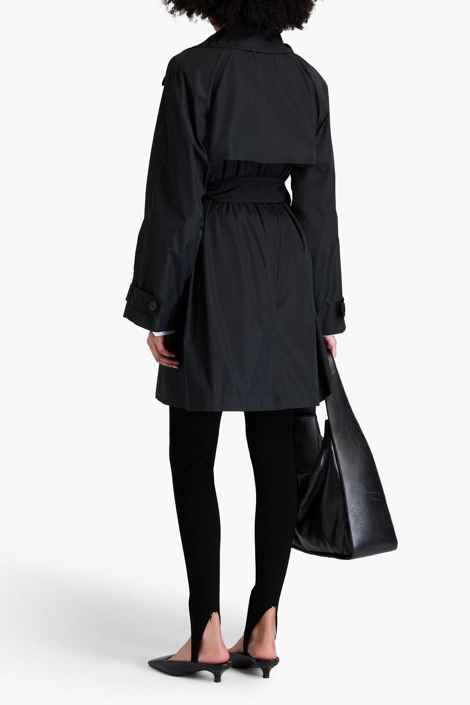 joseph-Black-Shell-Trench-Coat