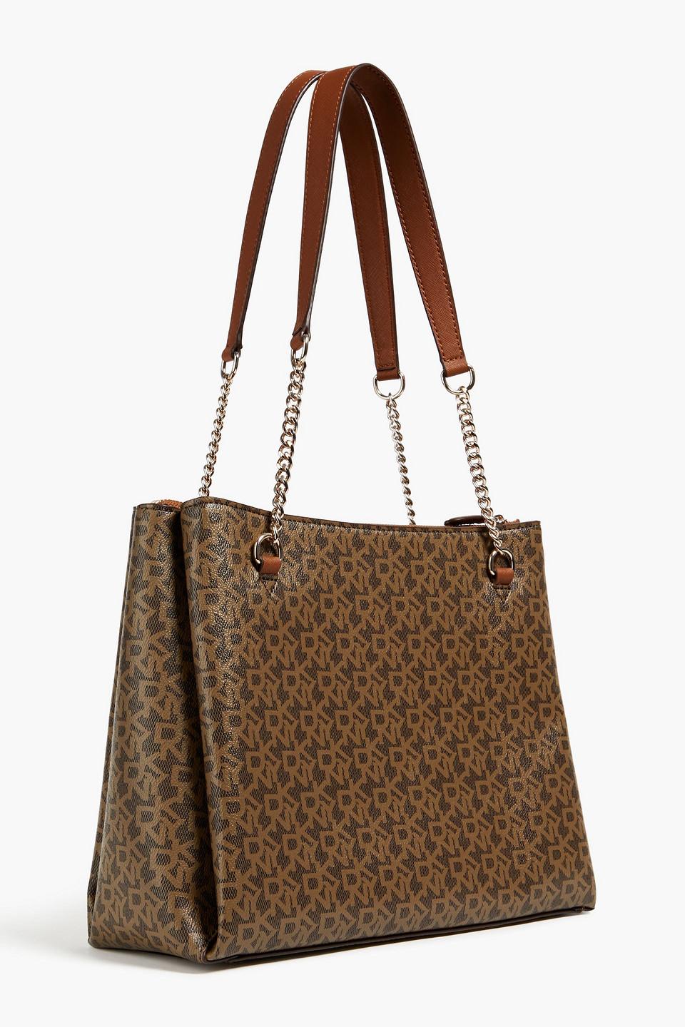 Dkny logo shoulder bag on sale