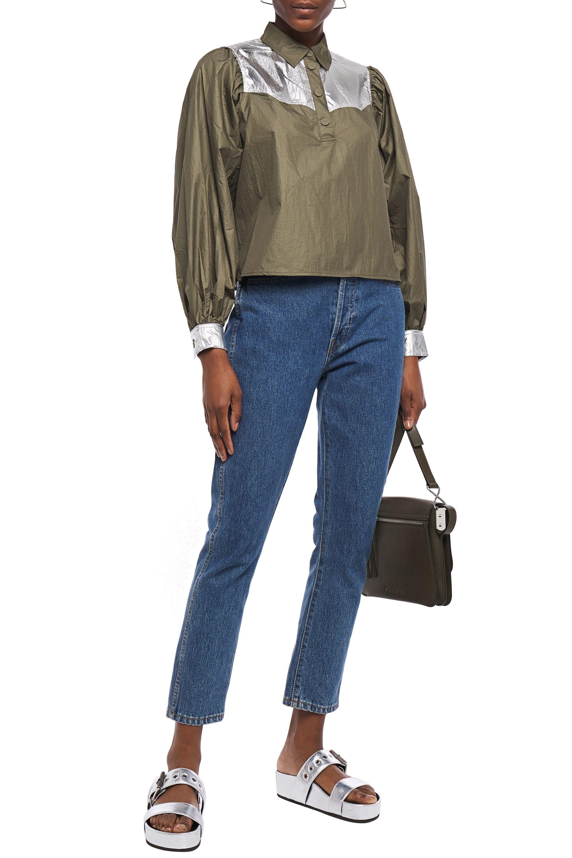 mica green shirt