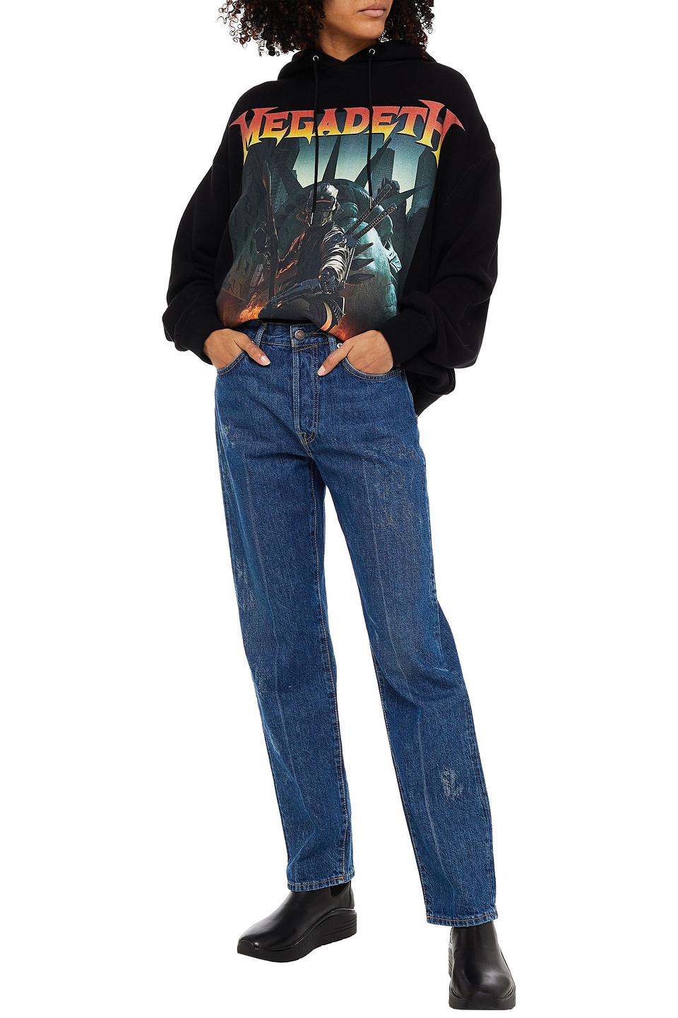 painted boyfriend jeans