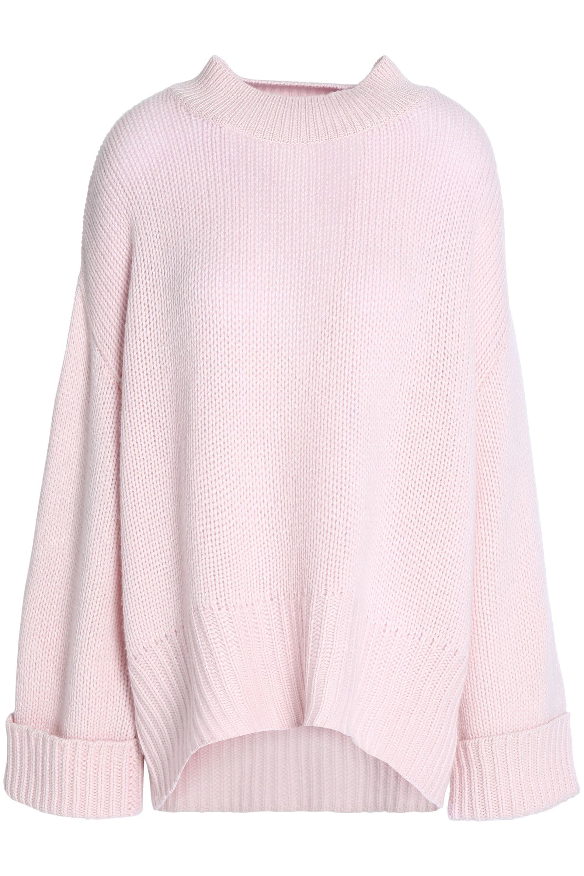 light pink cashmere sweater