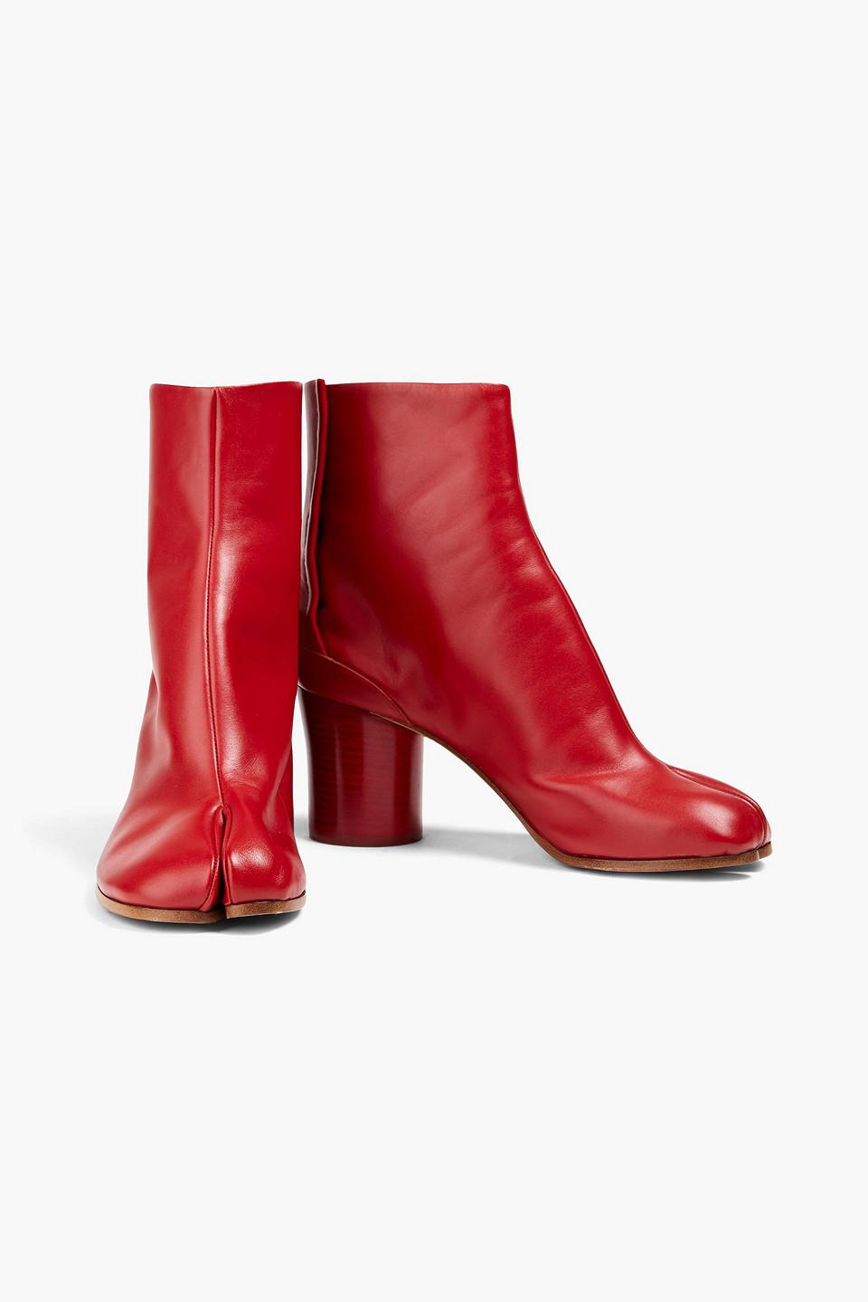 Maison margiela discount boots red