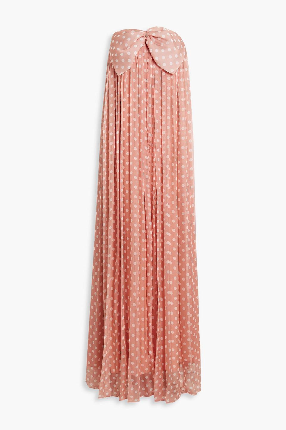 caroline constas strapless dress