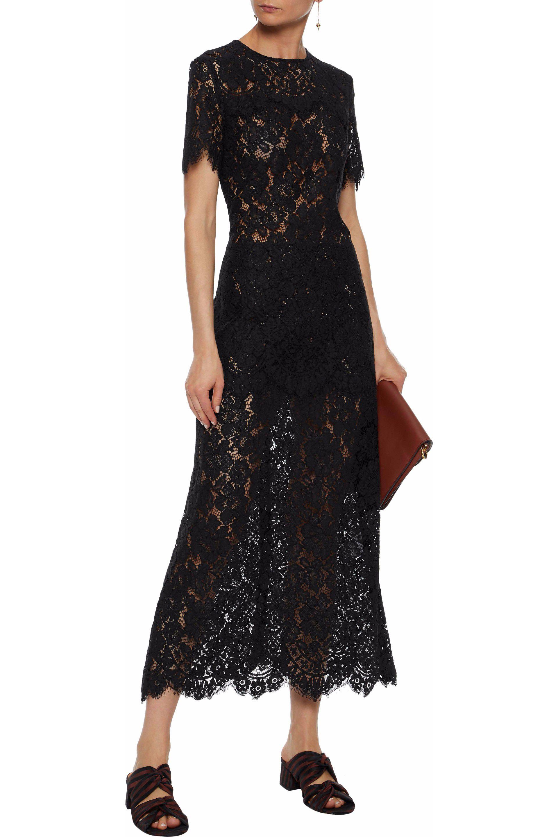 ganni duval lace jurk low cost 94006 61e3f