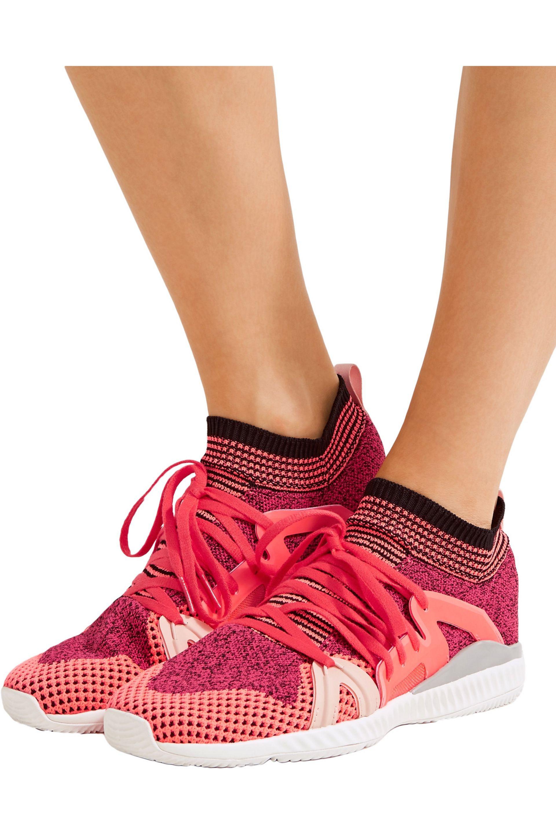 adidas By Stella McCartney Crazy Move Bounce Mesh Sneakers | Lyst