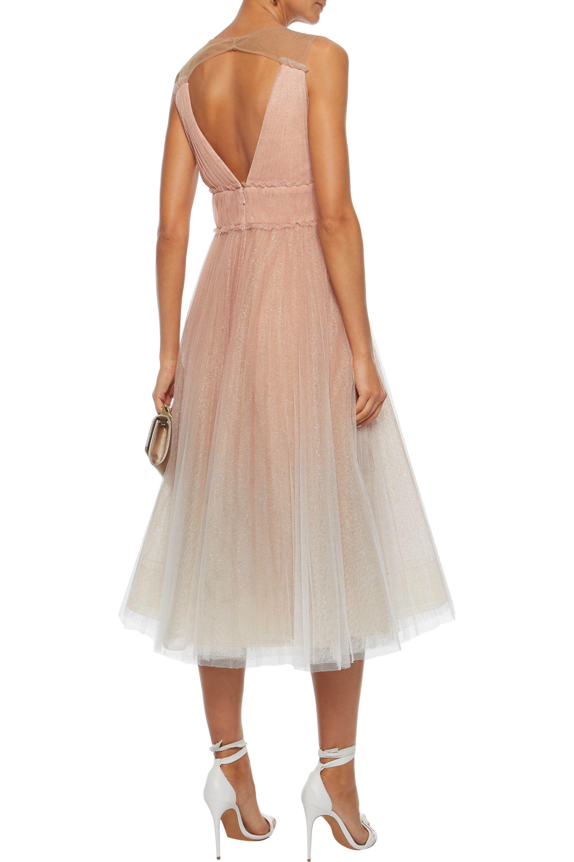 marchesa midi dress