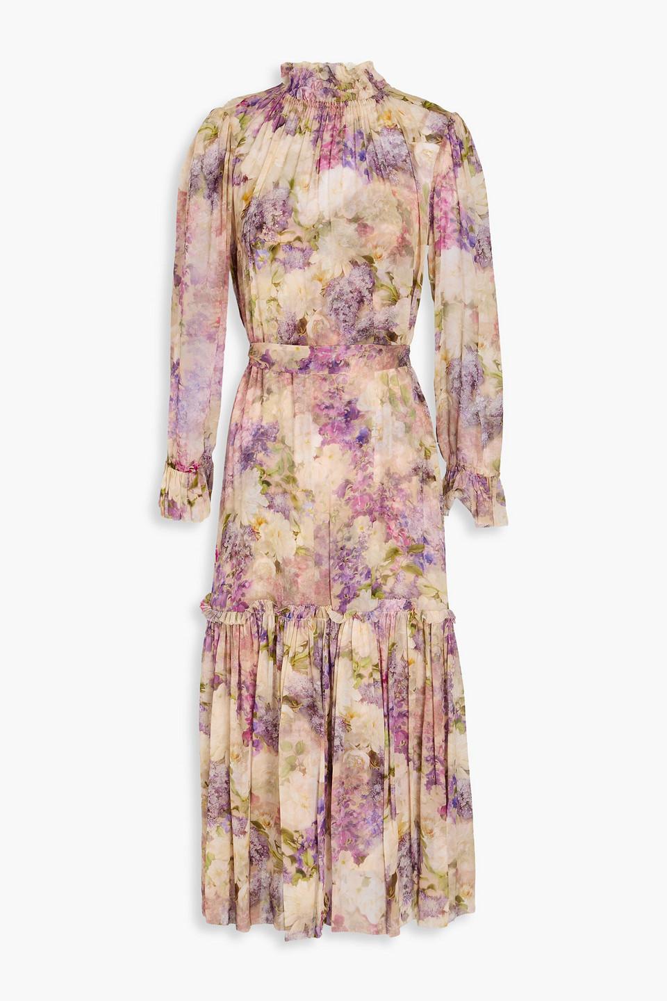 smocked midi dress sleeveless Venus Smocked Dress at Modern Citizen