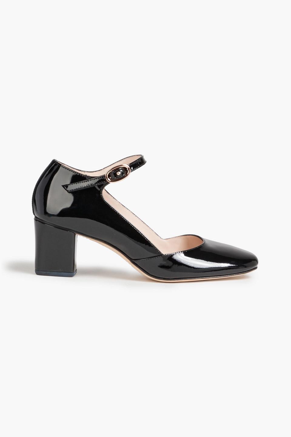 Repetto Dolly Patent-leather Mary Jane Pumps in Black | Lyst