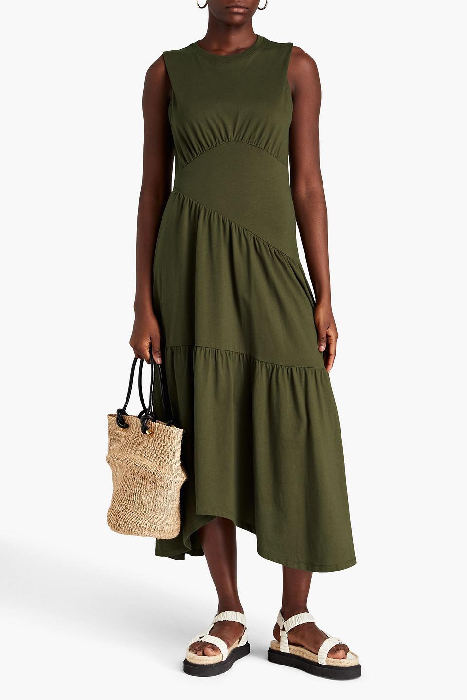 Green FRAME Dresses for Women | Lyst