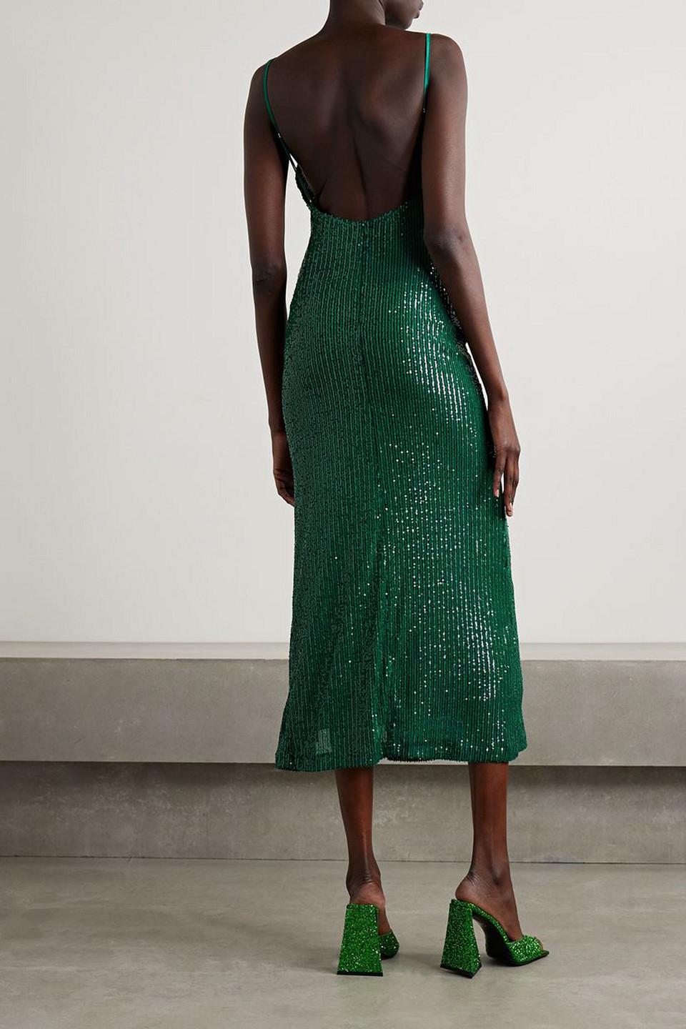 yuna green dress YUNA DRESS KHAKI