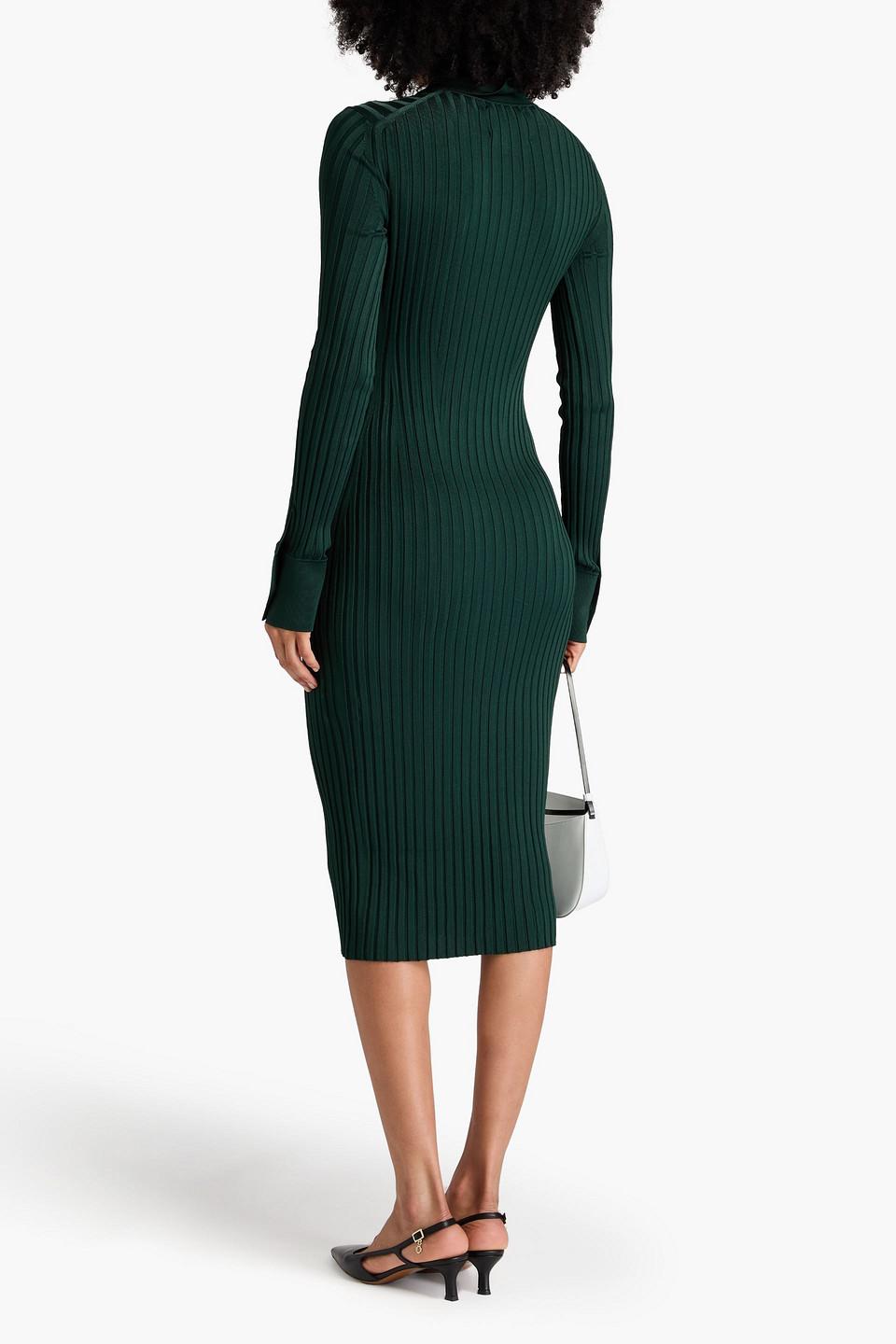knit dresses mini Hustle High Mockneck Knit Mini Dress