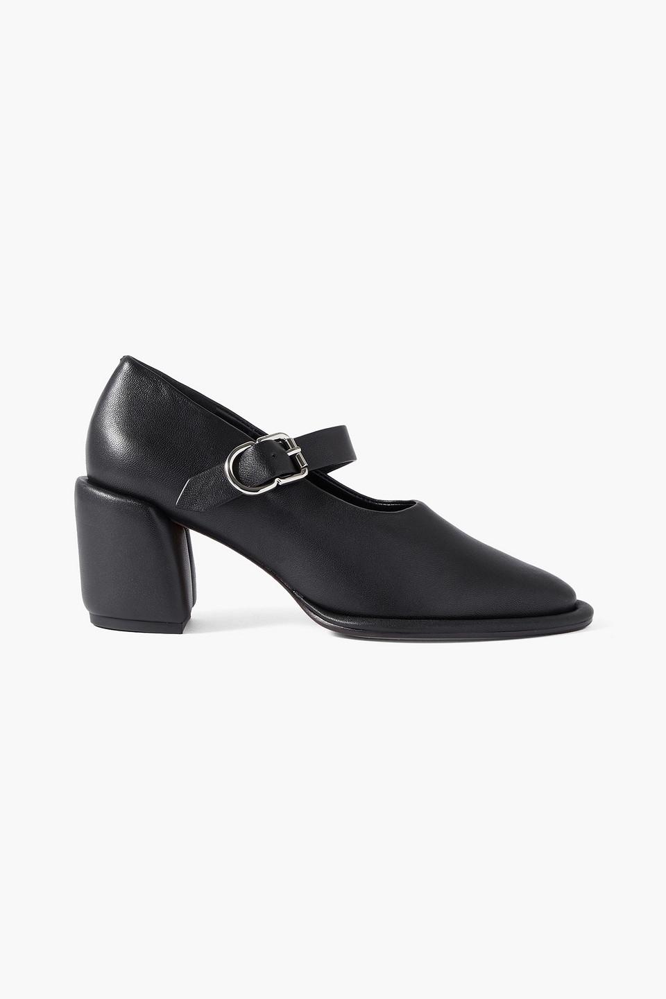 3.1 Phillip Lim Naomi Leather Mary Jane Pumps in Black | Lyst