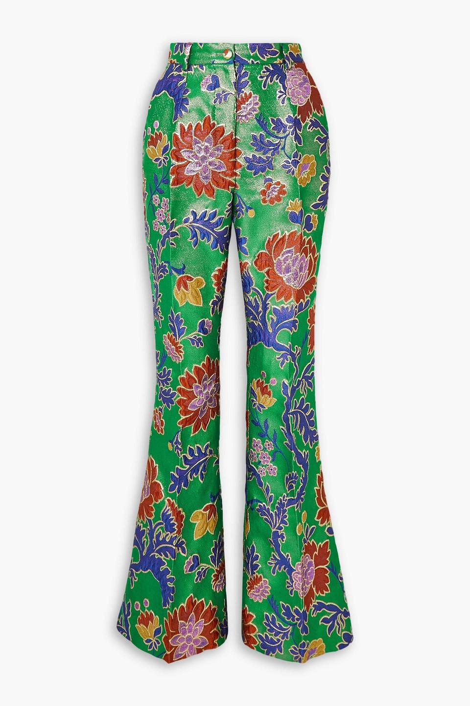 Dolce and gabbana floral pants sale