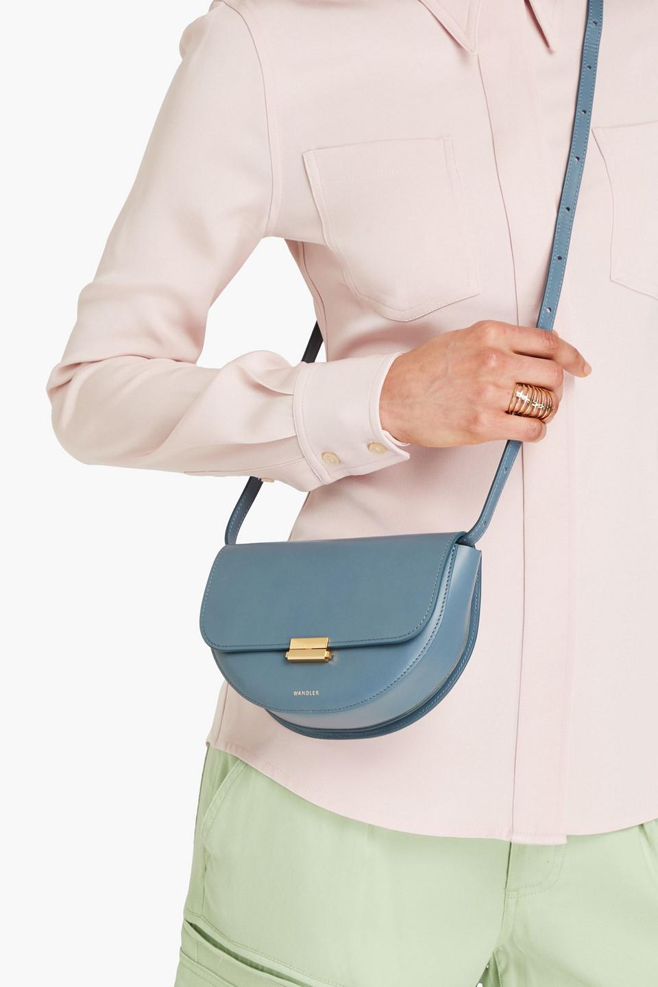 Wandler Anna Leather Belt Bag in Blue Lyst UK
