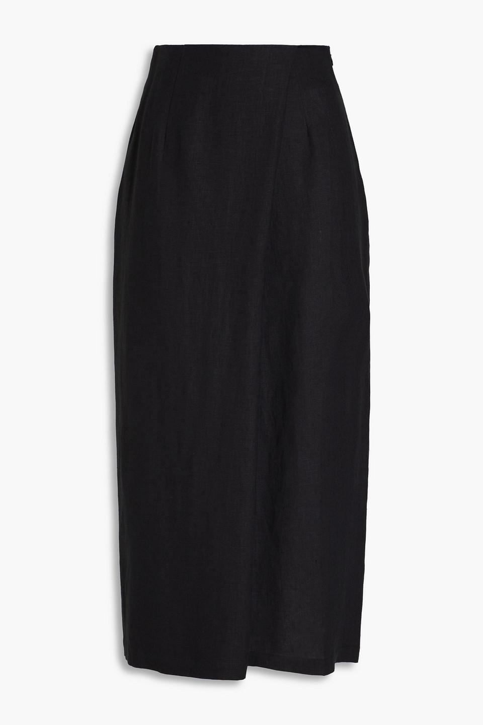 Marina Yee Women´s Black Bo Midi Skirt skirts - skirts