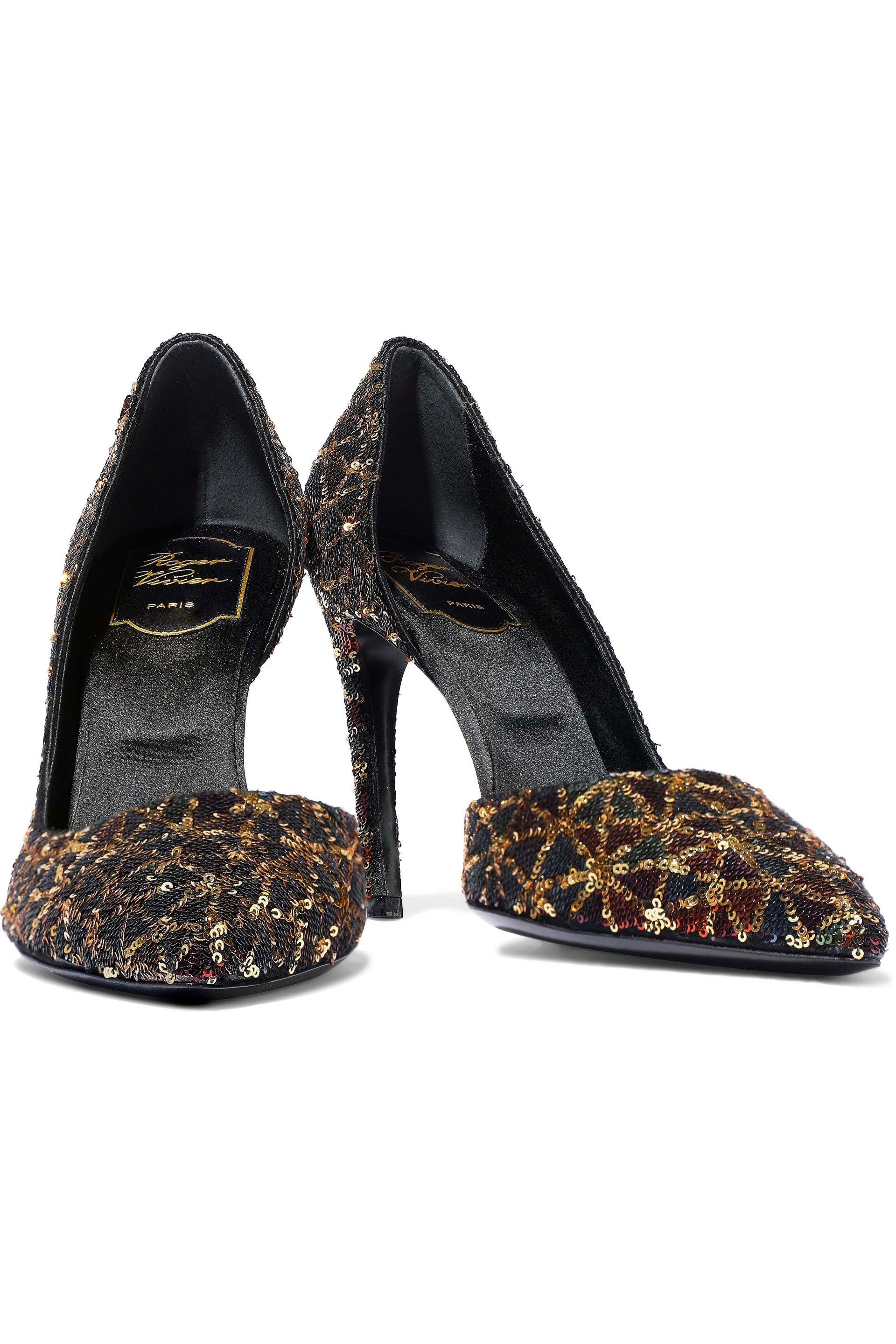 roger vivier satin