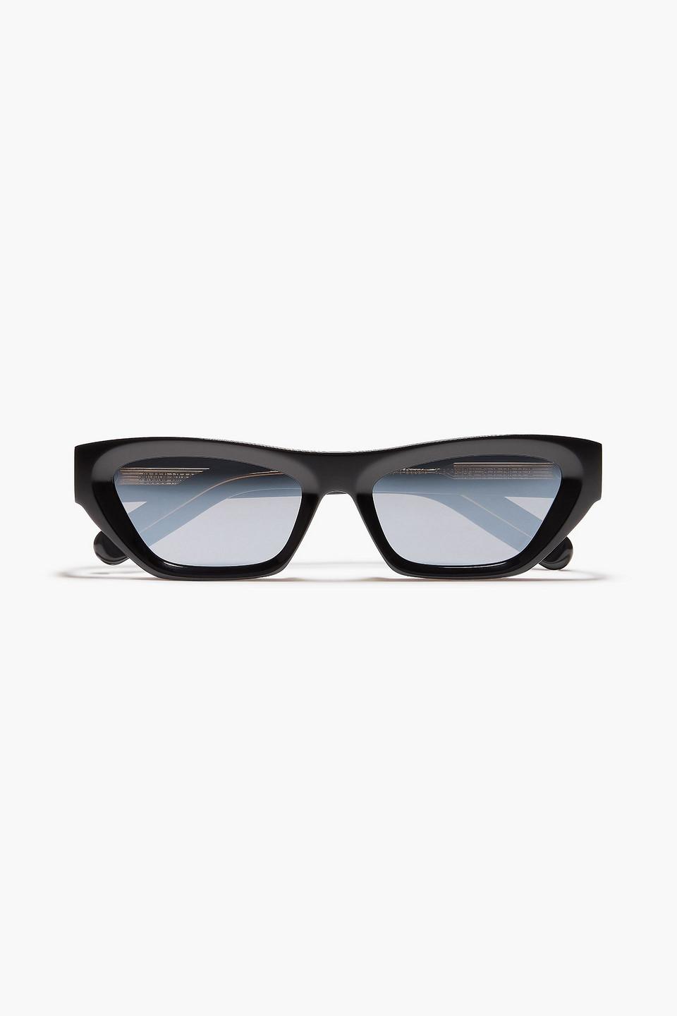 Zimmermann Cat-Eye Acetate Sunglasses in Black | Lyst UK