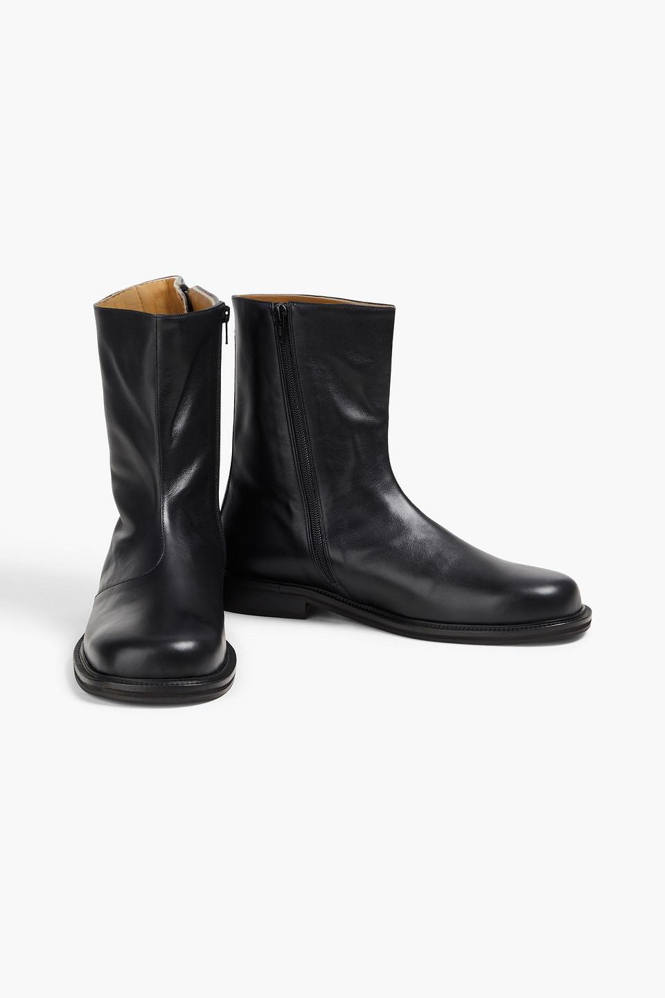 LE17SEPTEMBRE レザー アンクルブーツ LE17SEPTEMBRE Leather Boots in Black for Men | Lyst
