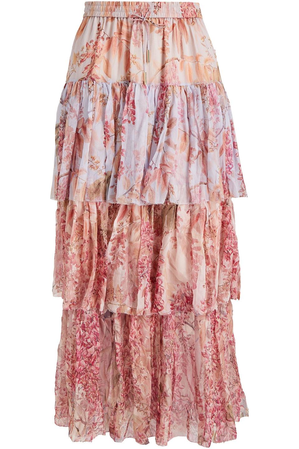 Zimmermann Botanica Tiered Floral-print 