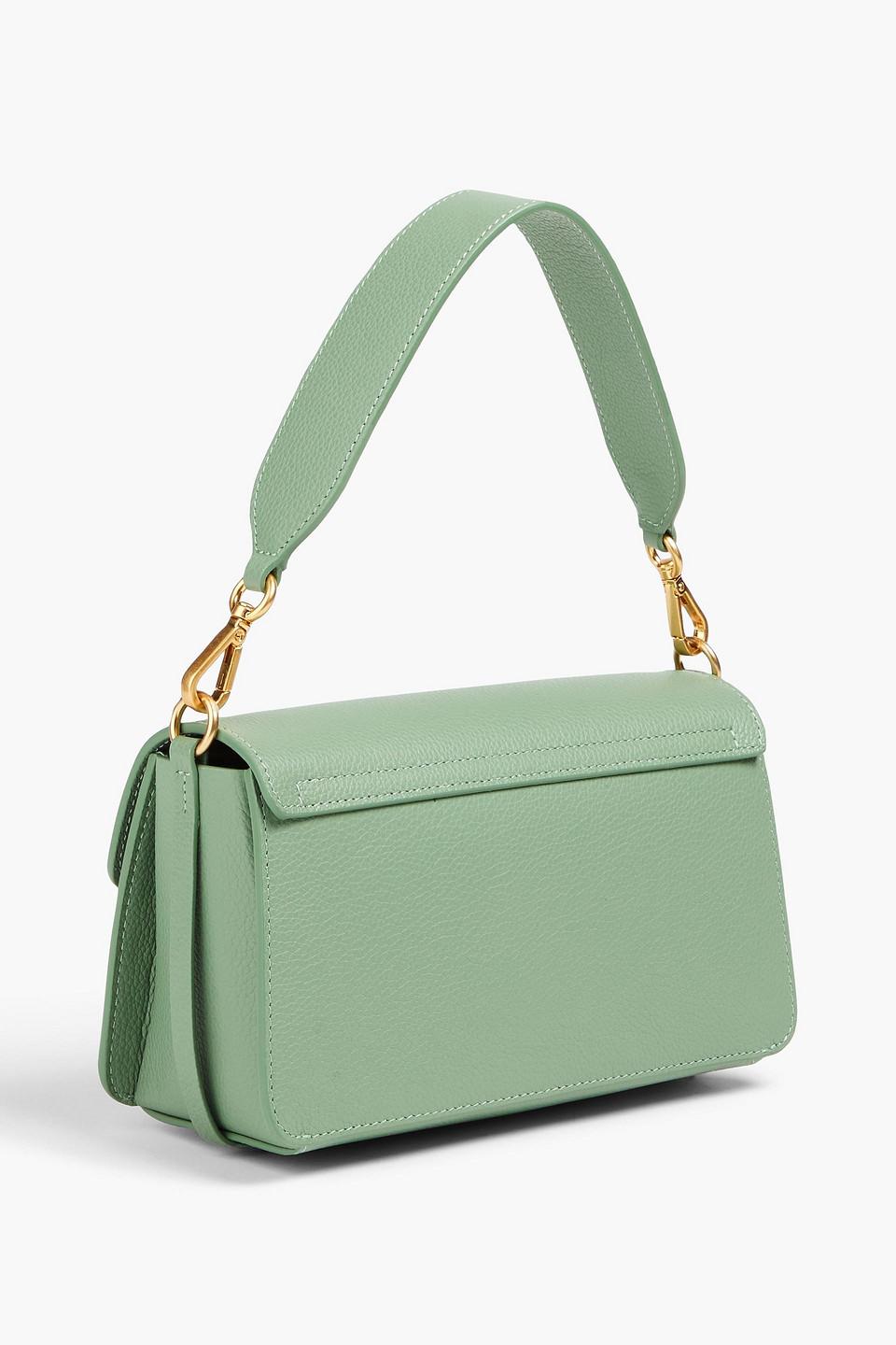 ショルダーバッグ・ポシェット WANDLER Woman Shoulder bag Apple Green 25102000148 5604 Wandler Georgia Pebbled-leather Shoulder Bag in Green | Lyst