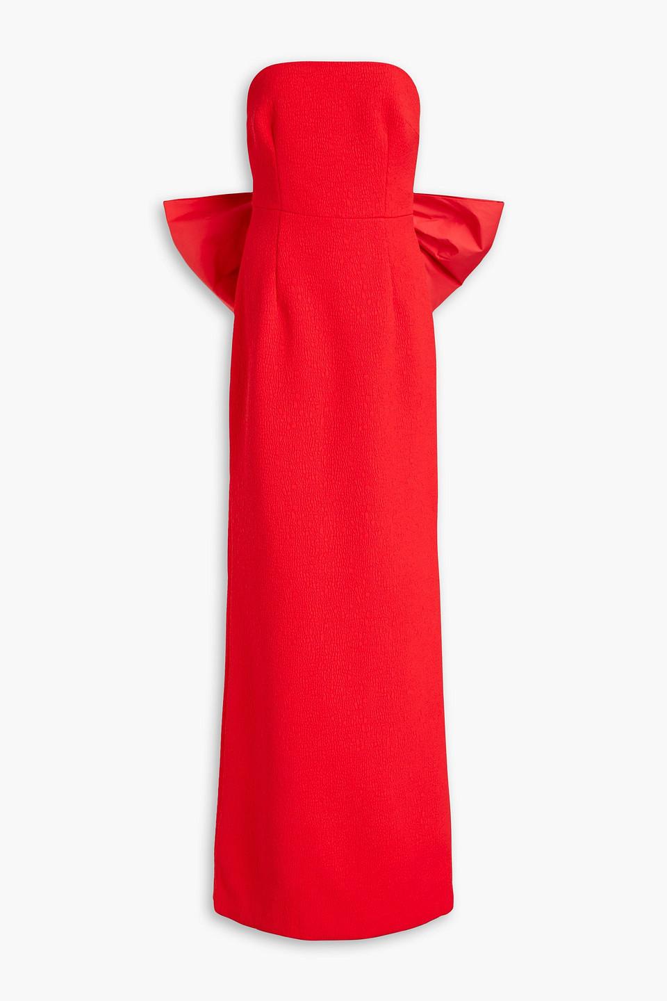 rebecca vallance red bow dress Rebecca Vallance Ally Bow Dress (10 - Red)