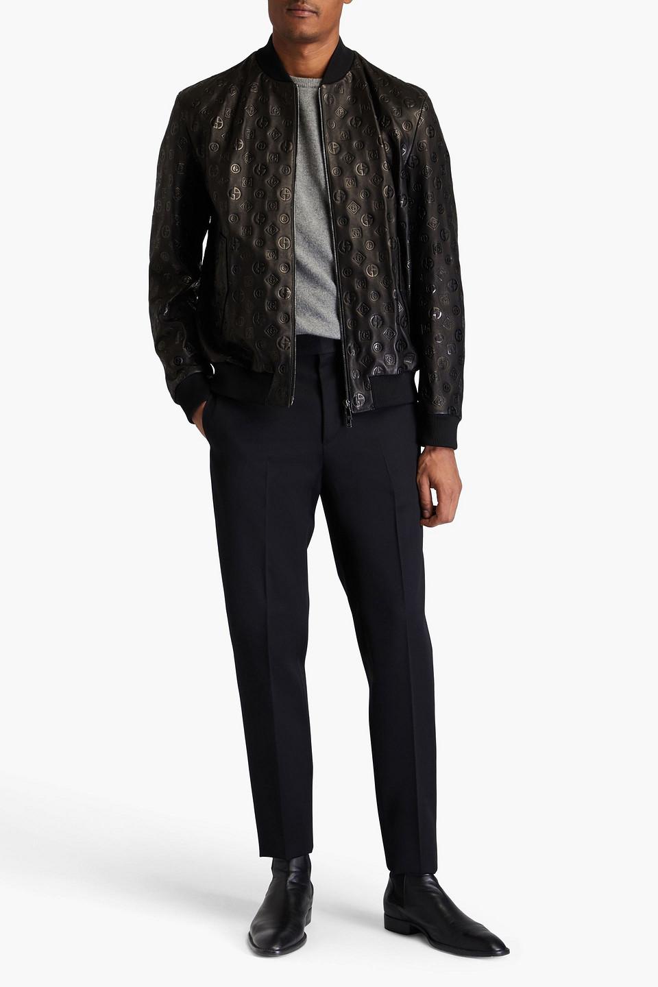 Giorgio Armani Leather jackets for Men Online Sale up to 25 off Lyst Canada