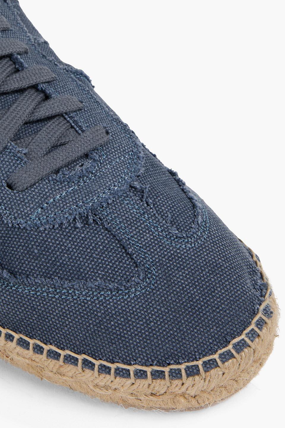 Maison Margiela Canvas Espadrilles in Blue for Men Lyst UK
