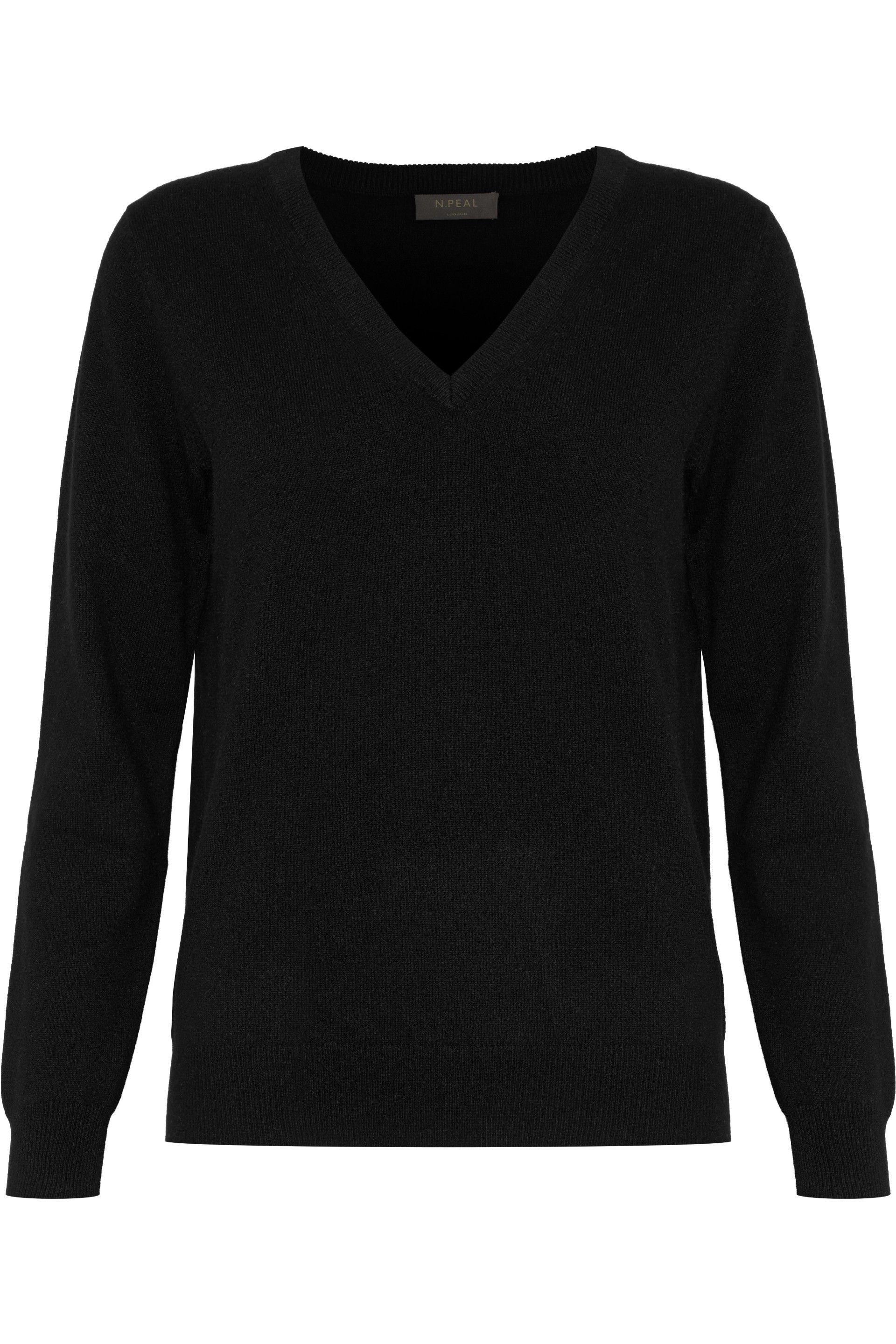 N.Peal Cashmere Cashmere Sweater Black Lyst