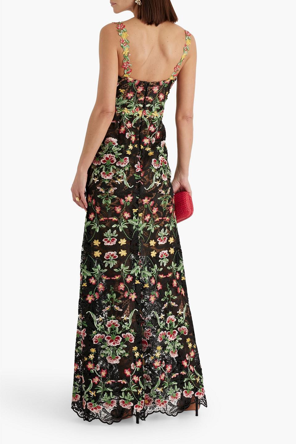 marchesa-Black-Embroidered-