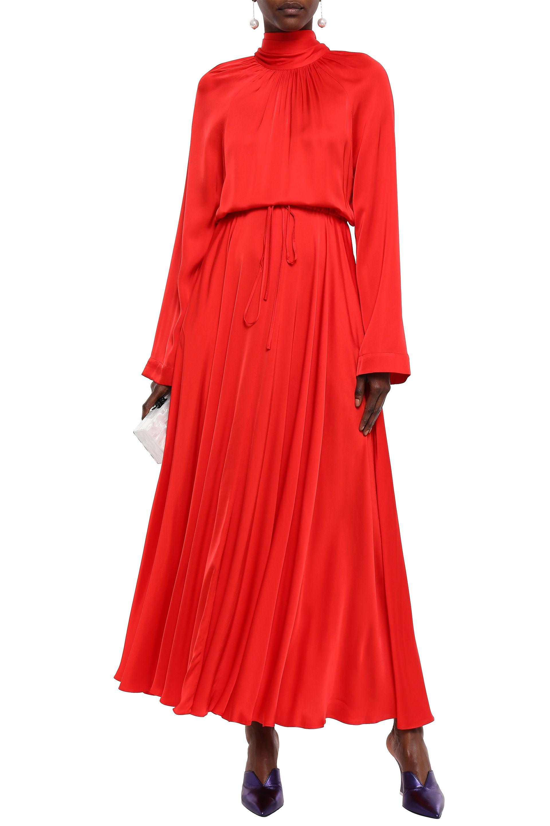 solace london red dress