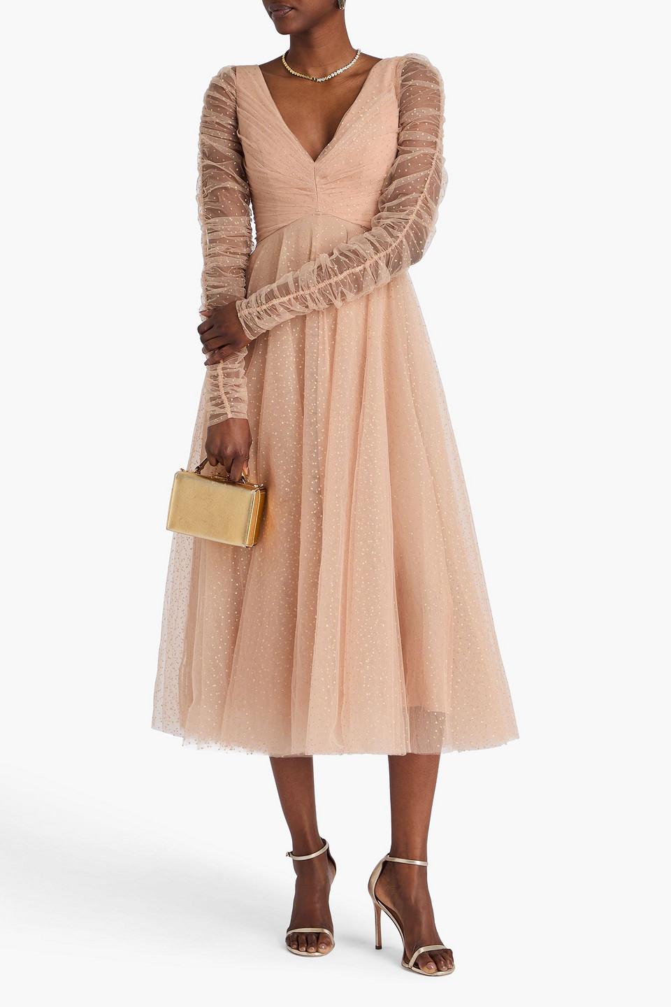 tulleen dresses White Aspen Tulle Bow Dress