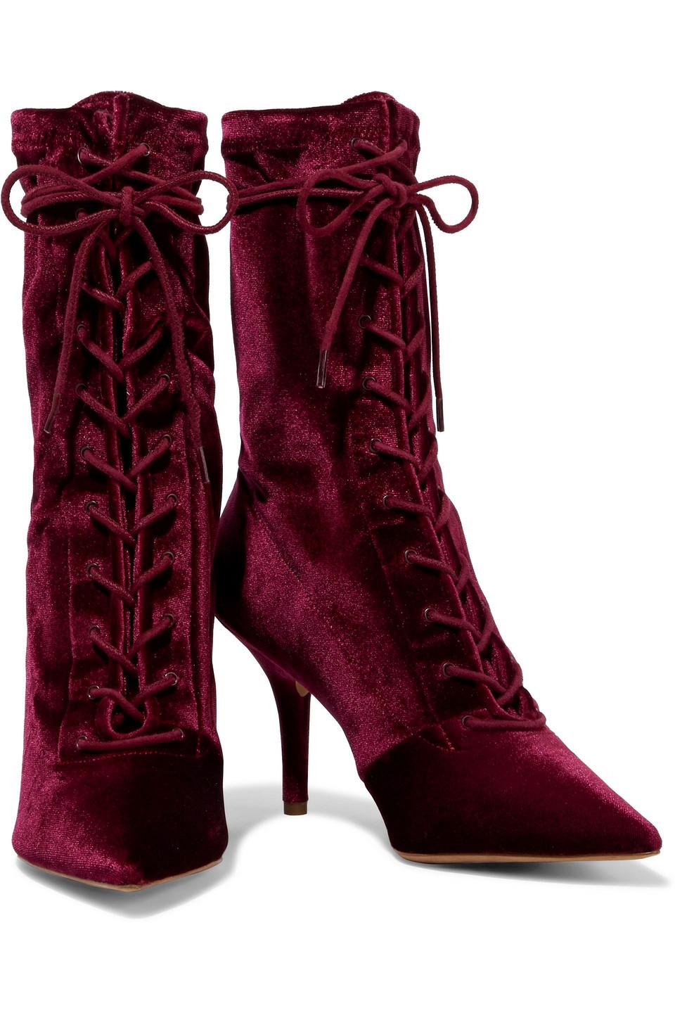 yeezy boot red