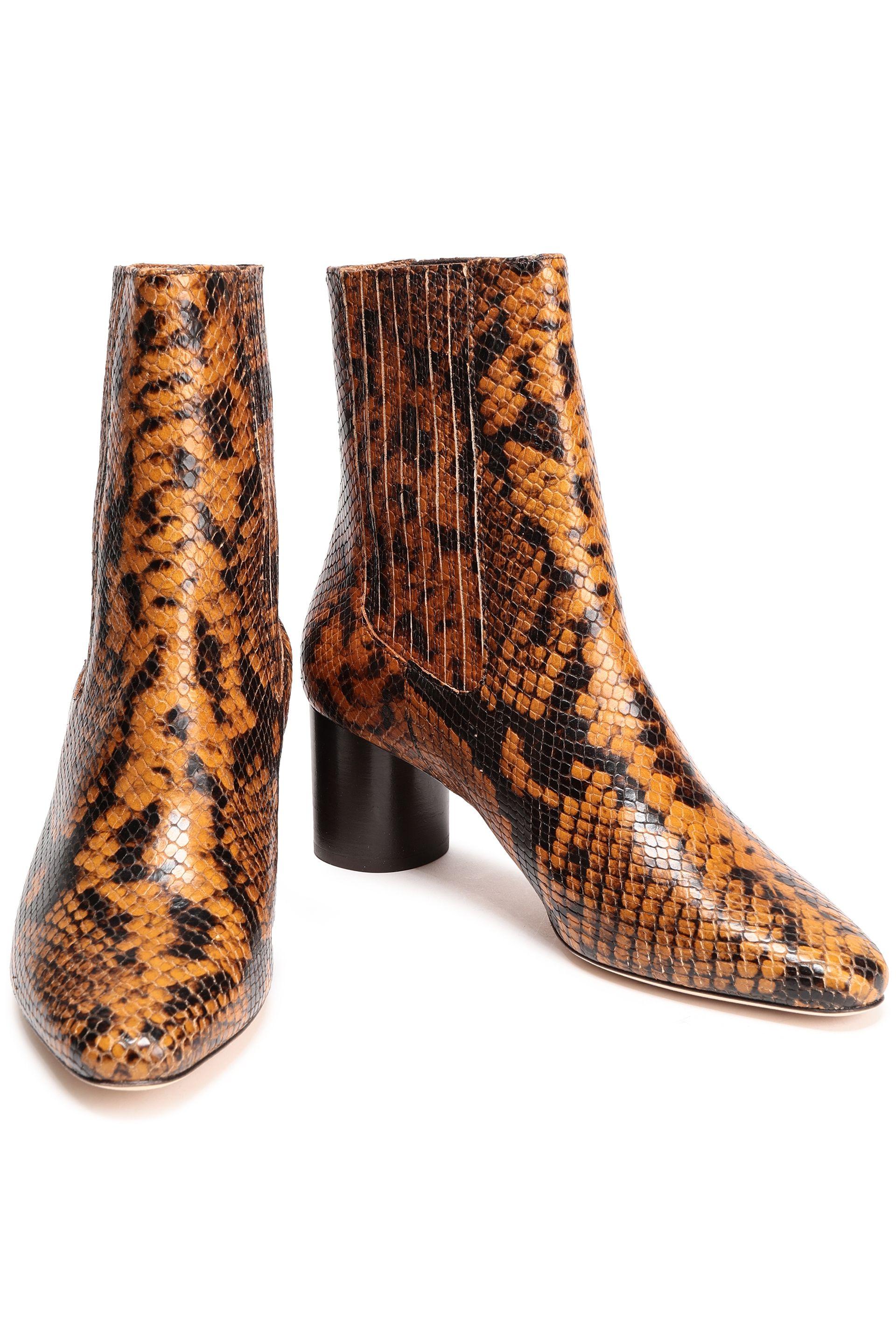 sandro snake boots