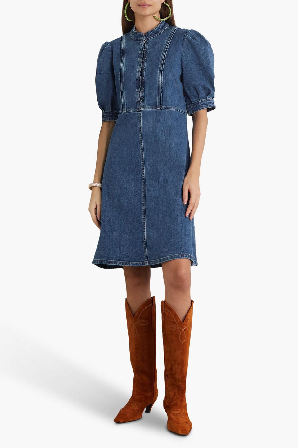 See By Chlo Signature Denim Dress in Blue | Lyst Australia