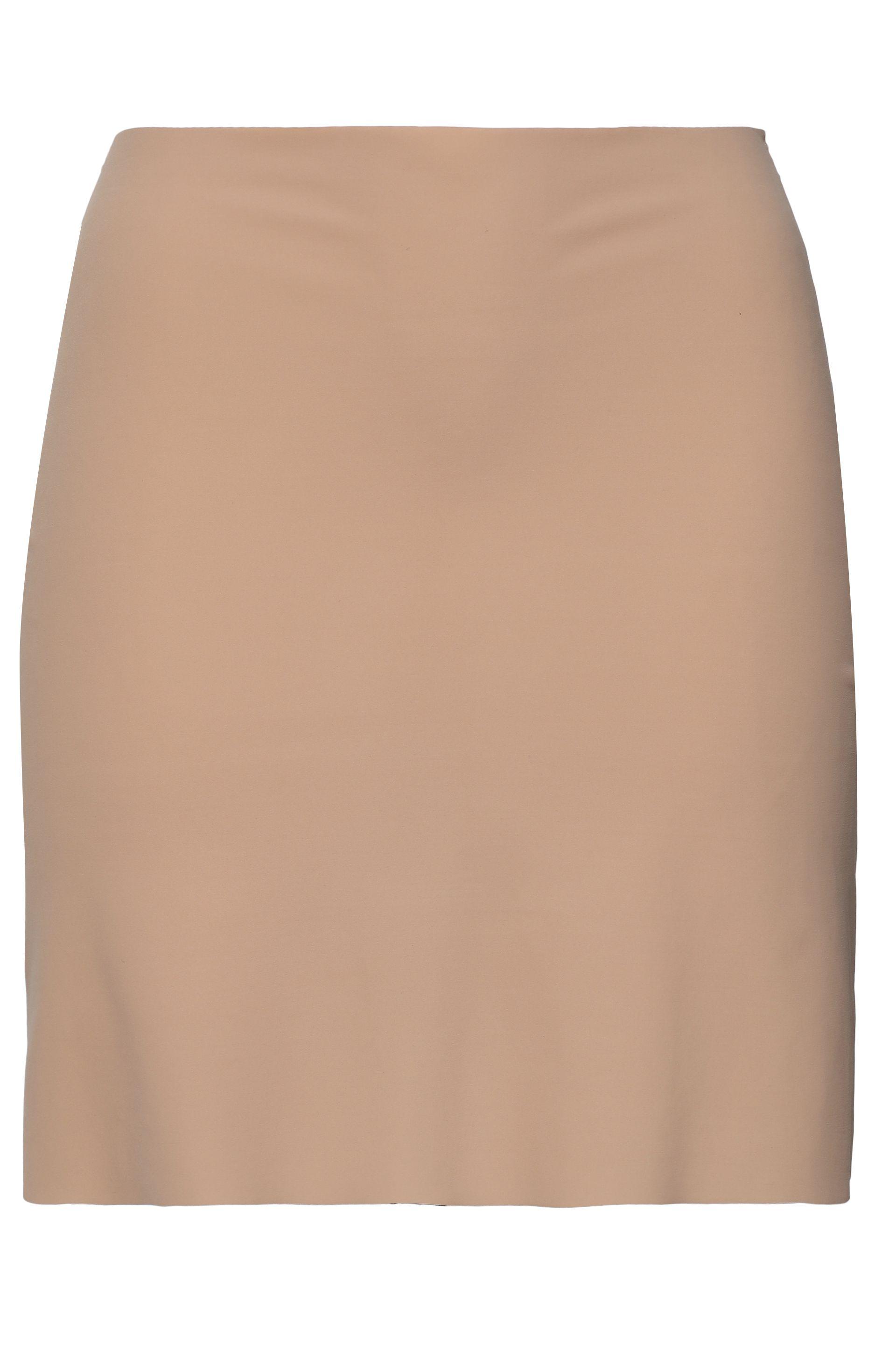 Commando Synthetic Stretchjersey Slip Skirt Beige in Natural Lyst