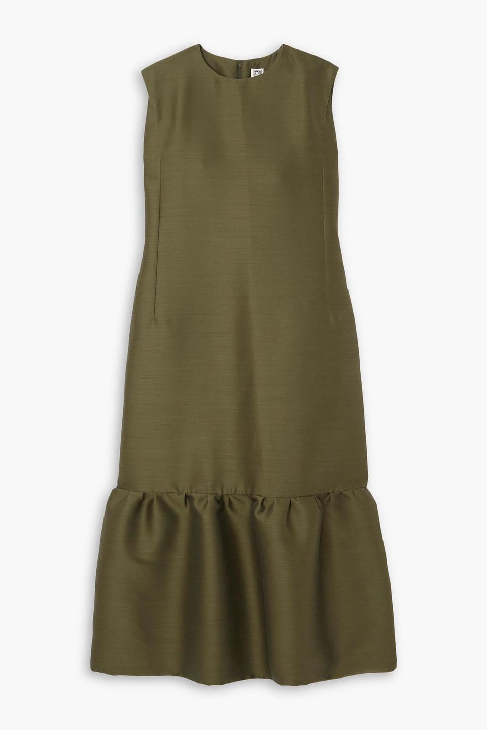 green emerald velvet dress TOTEME – TOTEME Vestido Lencero Deshilachado Mujer en Barcelona o Compra  Online Mujer 721-000786 01