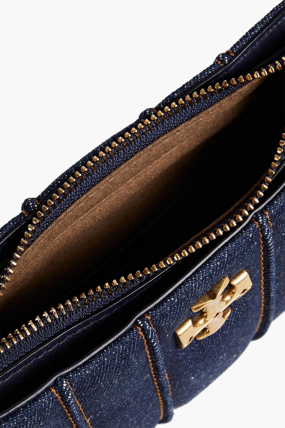 Tory Burch Kira Denim Mini Crossbody Bag