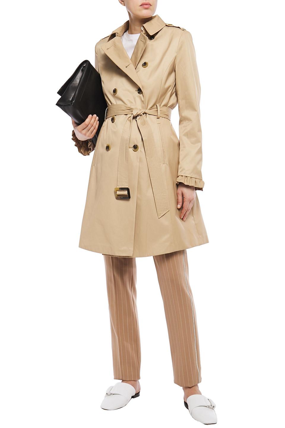 dkny ruffle coat