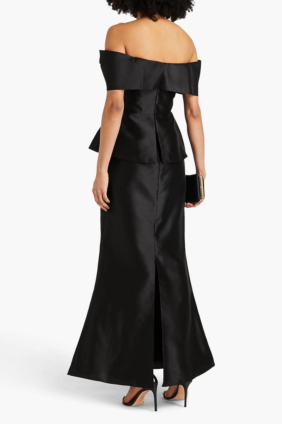 chartreuse bridesmaid dresses Chartreuse Satin Ruffle Open Back Bridesmaid Dress main image 0