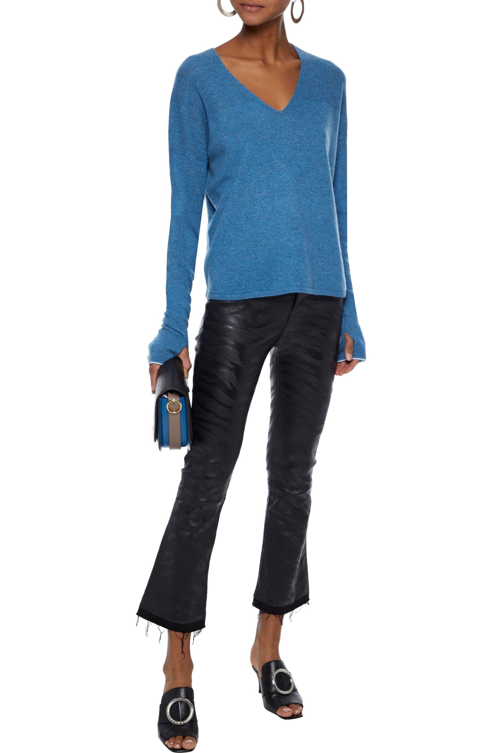 cobalt blue sweater