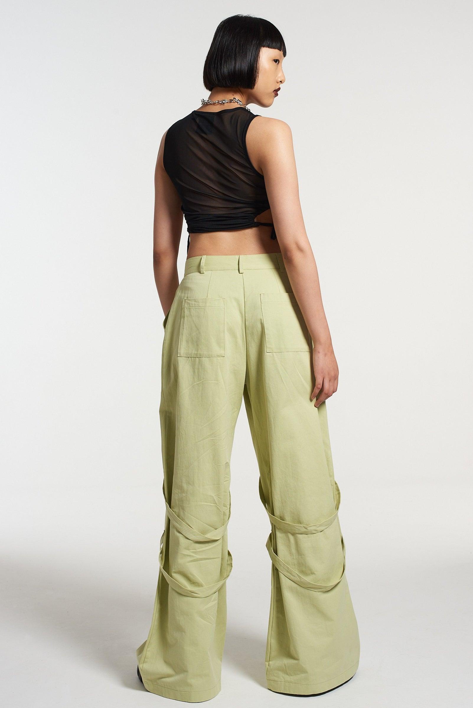 The Ragged Priest Exo Cargo Pant in Green | Lyst