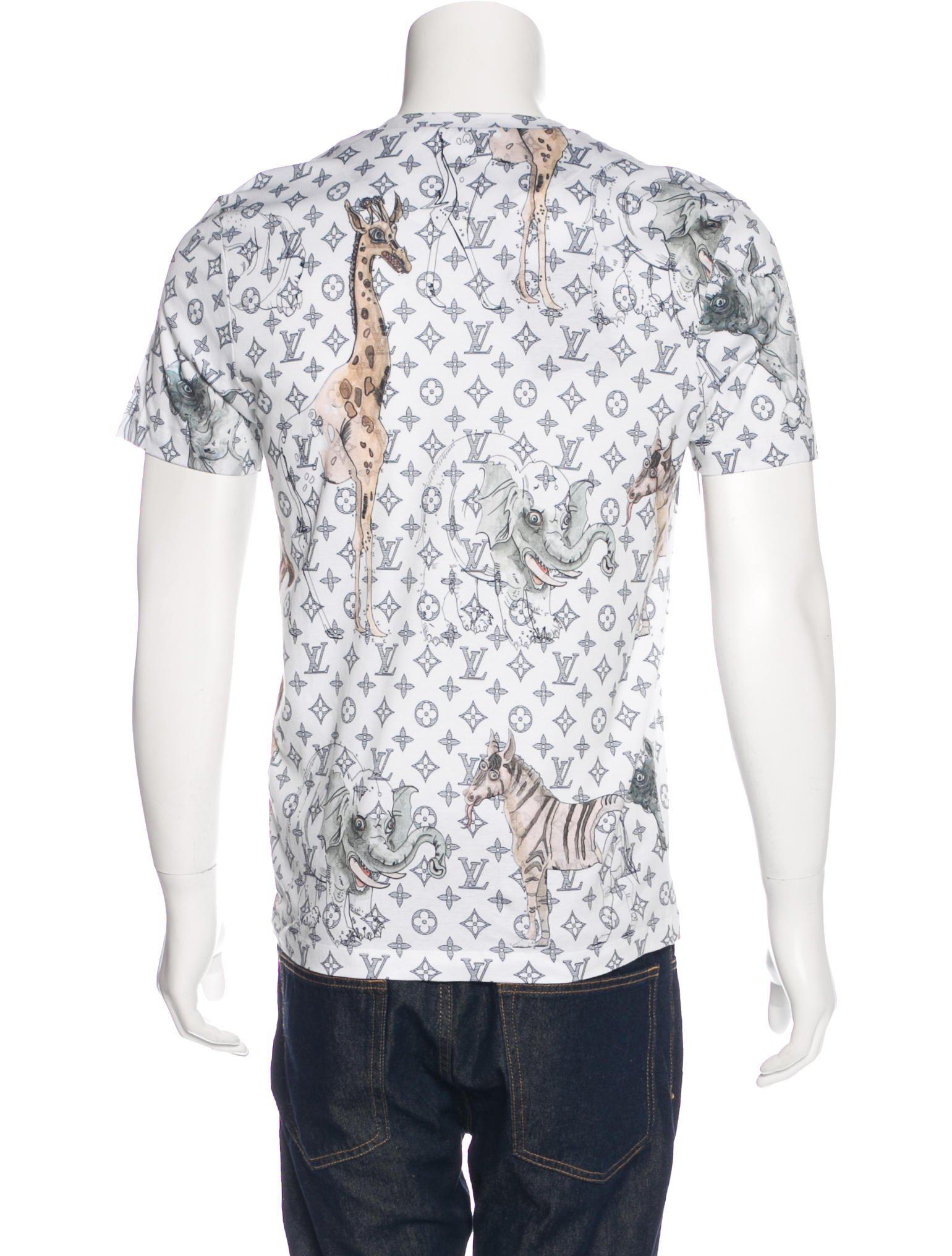 Lyst - Louis Vuitton 2017 Chapman Brothers Monogram T-shirt W/ Tags White in Natural for Men