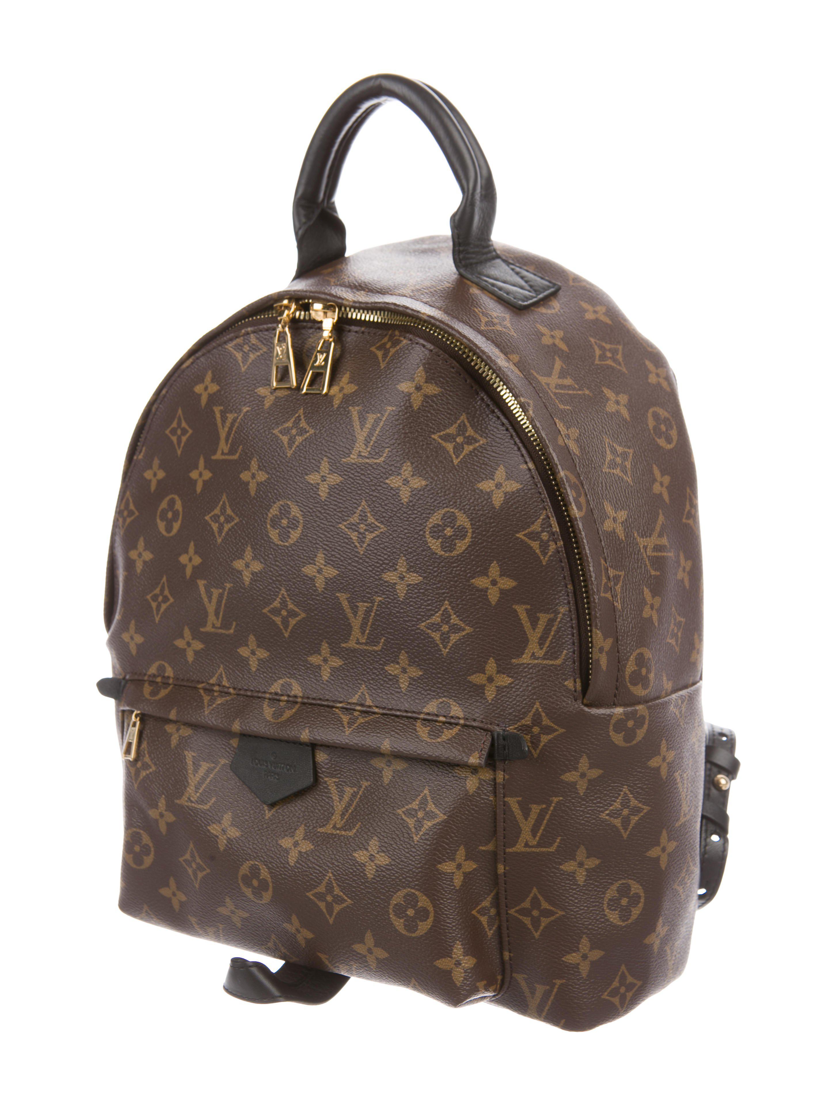 Lyst - Louis Vuitton 2016 Palm Springs Backpack Mm Brown in Natural