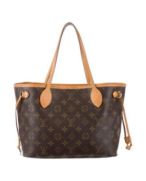 Lyst - Louis Vuitton Monogram Neverfull Mm Brown in Natural - Save 30.888030888030883%
